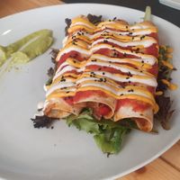 Enchiladas at Uh Mami in Zaragoza