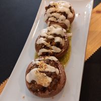 Champiñones. Exquisitos pero ración pequeña at Uh Mami in Zaragoza