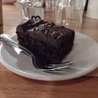 Brownie at Little Lotus Cafe in Hobart