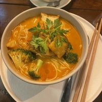 Vegan Laksa  at Little Lotus Cafe in Hobart
