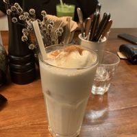 Iced latte #Veganuary at Little Lotus Cafe in Hobart