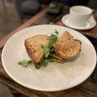 Toastie special, June 2024.  at Little Lotus Cafe in Hobart