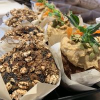 Organic spelt muffins are heavenly  at Little Lotus Cafe in Hobart