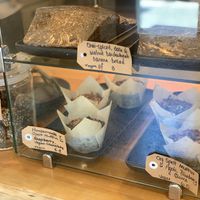 Vegan muffins at Little Lotus Cafe in Hobart