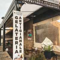 The shop at Gelateria Maluba in Bagnoregio