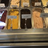 Vegan sorbet flavors   at Havre aux Glaces in Montreal