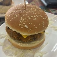 Veggie burger   at Bombay Adda 印滋味 in Shenzhen