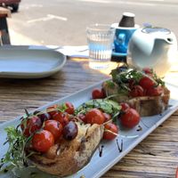 Bruschetta at The Messy Tomato in Adelaide
