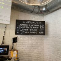 Vegan choice at Max Frituur in Bochum