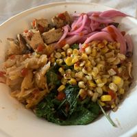 Vegan Tofu Bibambop at Choice Market - Broadway in Denver