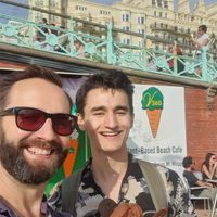 Choc orange + Oreo & Mint choc chip + Bournville fingers at v360 in Brighton