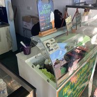 Vegan ice creams  at v360 in Brighton
