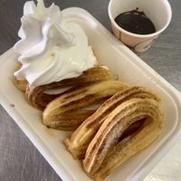 Hands off my Churros!  at v360 in Brighton