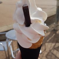 Vegan whippy at v360 in Brighton
