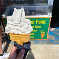 Vegan whippy  at v360 in Brighton