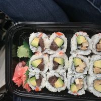 Vegan sushi  at Otani in Mayfield Heights