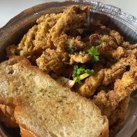 Southern fried mushrooms  at Vegan Food House in Dallas