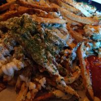 Parmesan fries at Vegan Food House in Dallas