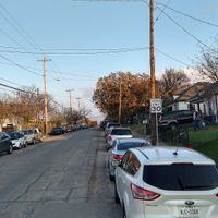 Parking on the street area at Vegan Food House in Dallas