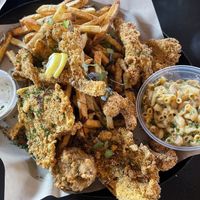 Fried mushroom platter  at Vegan Food House in Dallas