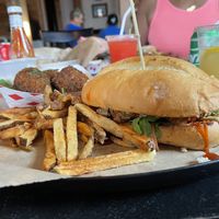 Buffalo PoBoy  at Vegan Food House in Dallas