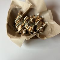 stuffed jalapeños  at Vegan Food House in Dallas