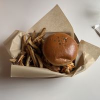 nashville hot  at Vegan Food House in Dallas