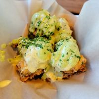 Garlic Parmesan Cauliflower wings at Vegan Food House in Dallas