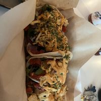 Fried Shrimp Tacos  at Vegan Food House in Dallas