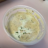 Garlic Parmesan saucee  at Vegan Food House in Dallas