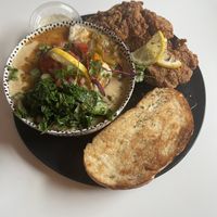 Cheese Grits  at Vegan Food House in Dallas