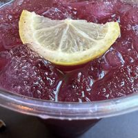 Berry lemonade {{ seasonal }}  at Vegan Food House in Dallas