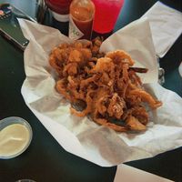 Onion strings   at Vegan Food House in Dallas