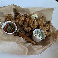Swimp Basket at Vegan Food House in Dallas