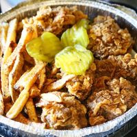 Honee Drip Seitan Wings at Vegan Food House in Dallas