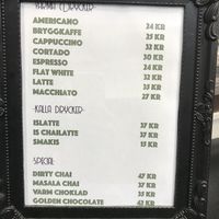 The drinks! 👌💚 at Manna Kafé in Malmo