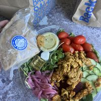 Peace of the Middle East salad  at Beyond Bread - N Campbell Ave in Tucson