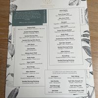 Menu   at Mama Makan in Amsterdam