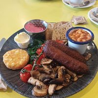 Hash browns are extra I've swapped one of mine out with hubby for his mushrooms! at Homemade in Nottingham