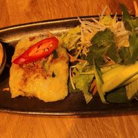 Reismehlpfannkuchen mit Tofu at Hang's in Zurich