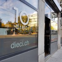 Exterior at Dieci Pizza  - Eaux-Vives in Geneva