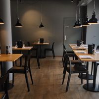Interior at Dieci Pizza in Fribourg