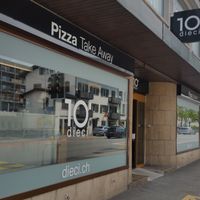 Exterior at Dieci Pizza in Fribourg