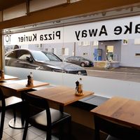 Interior (all of the eight seats) at Dieci Pizza - Eibenstrasse in Zurich