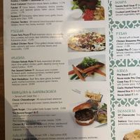 The menú  at DTW - Mezza in Romulus