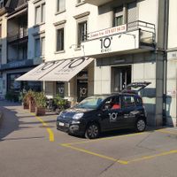 Exterior (near busy road) at Dieci Pizza in Rapperswil-jona