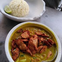 Green Thai Curry mit Planted at No Name in Chur