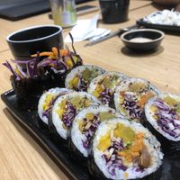  Vegan sushi roll  at ICN - Food House - T2 in Incheon