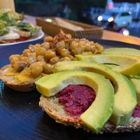 Pumpkin & Beetroot Toast at Pumpkin and Beetroot in Ubud