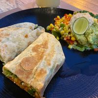 Lentil Burrito at Pumpkin and Beetroot in Ubud